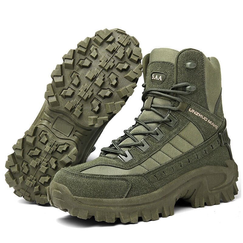 Tactical Lace-Up Boots for Men