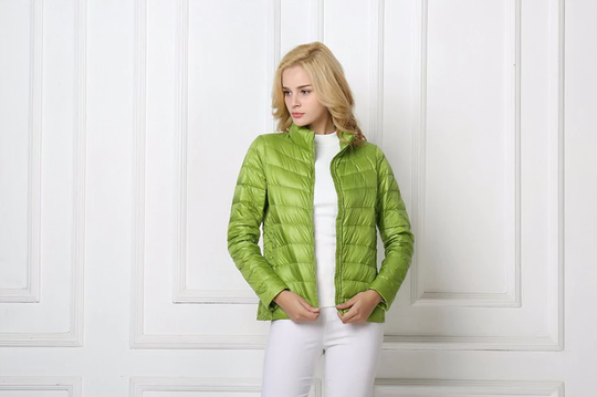 Elegant lightweight down jacket