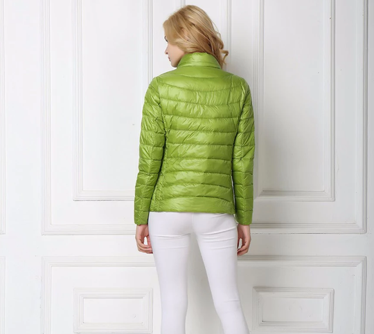 Elegant lightweight down jacket