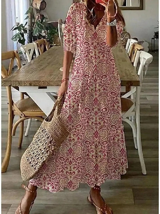 Casual Bohemian Dress