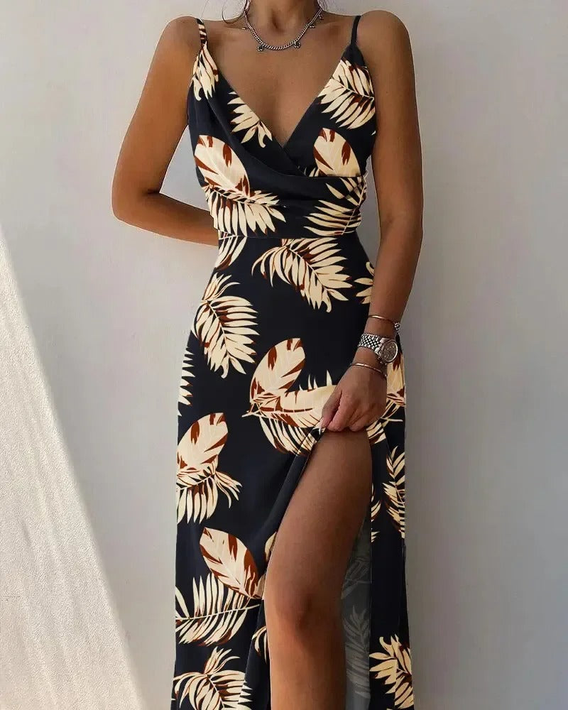 Elegant long summer dress