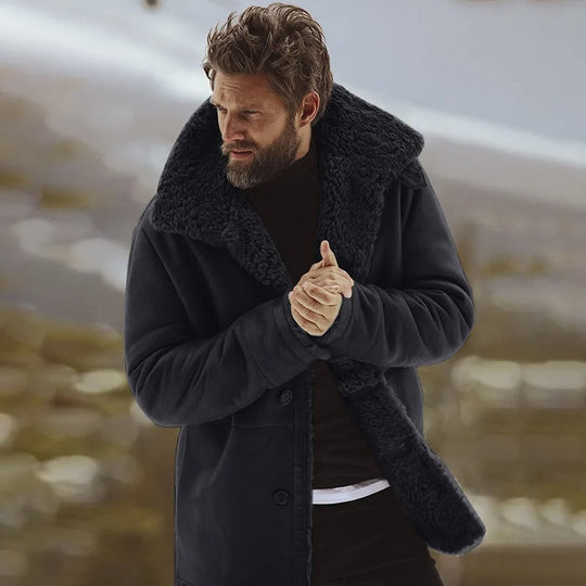 Warm winter coat for men