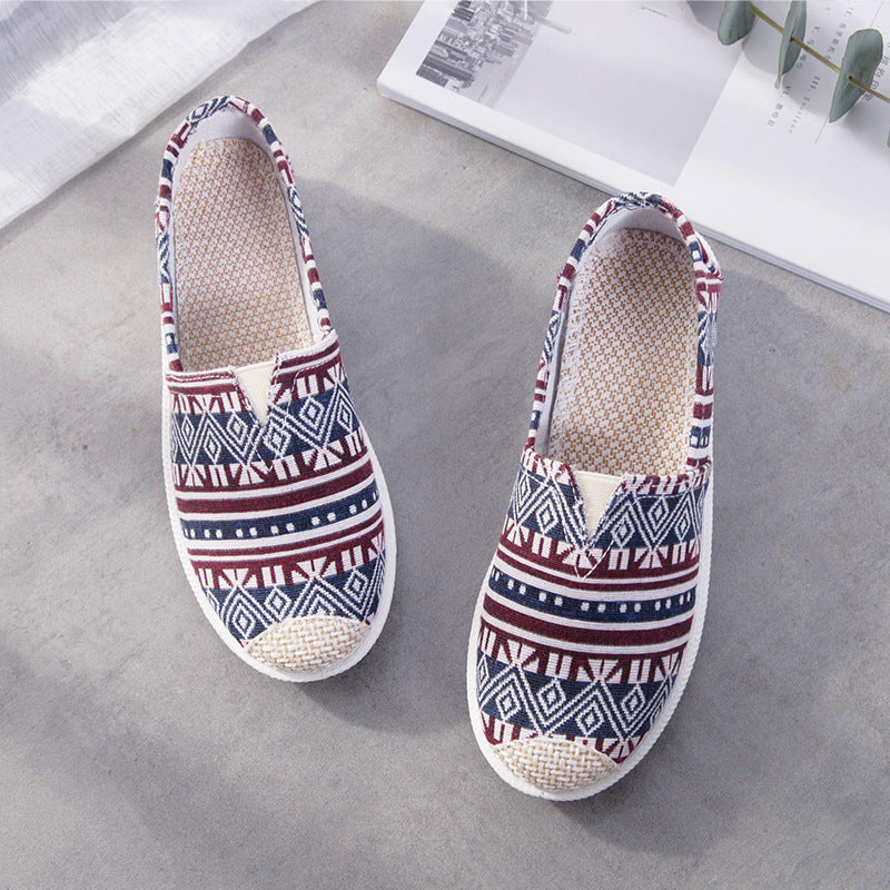 Atmungsaktive Espadrilles Vintage