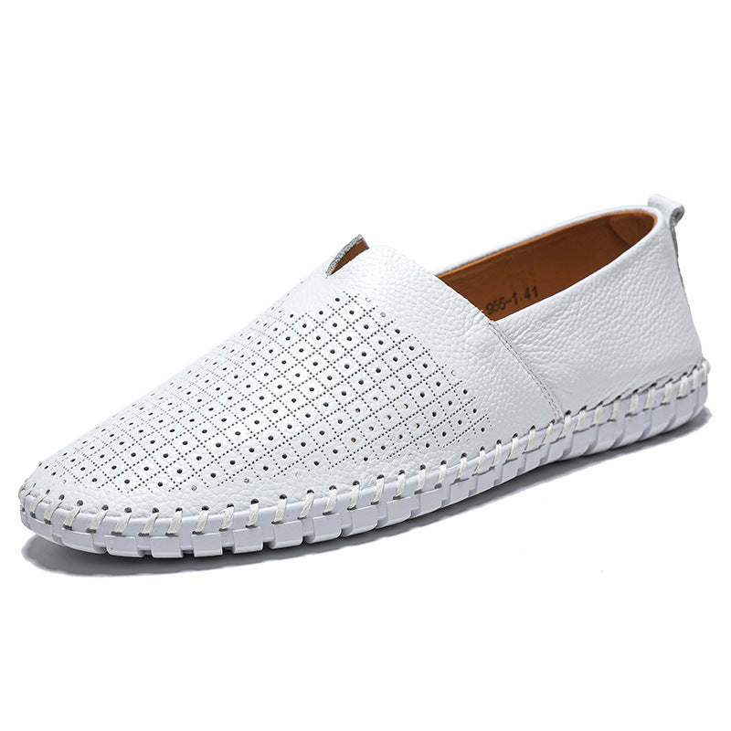 Herren-Slipper mit Stickerei-Details