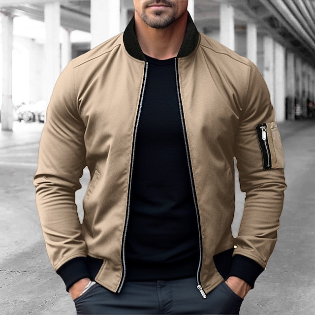 Stylish bomber jacket for men