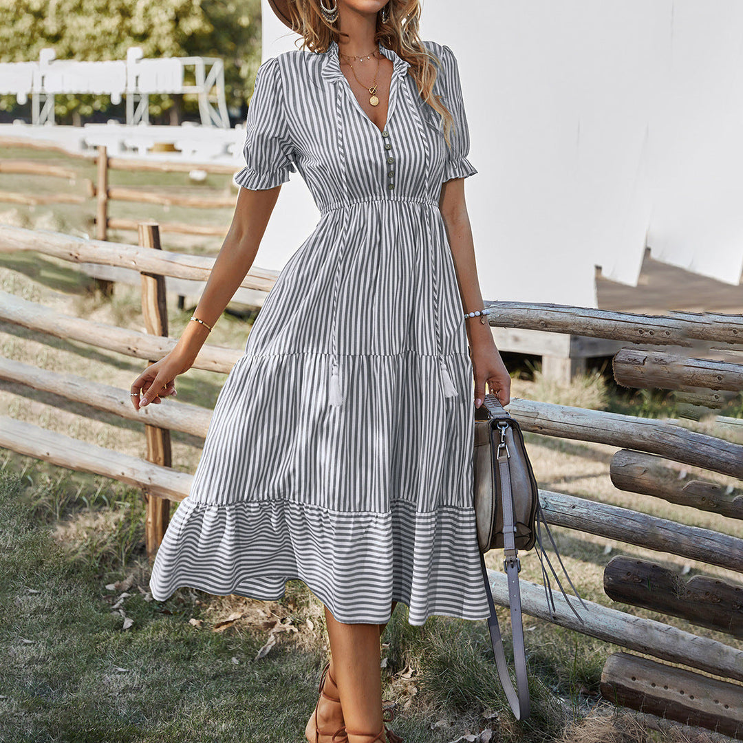 Striped Summer Dress for Women